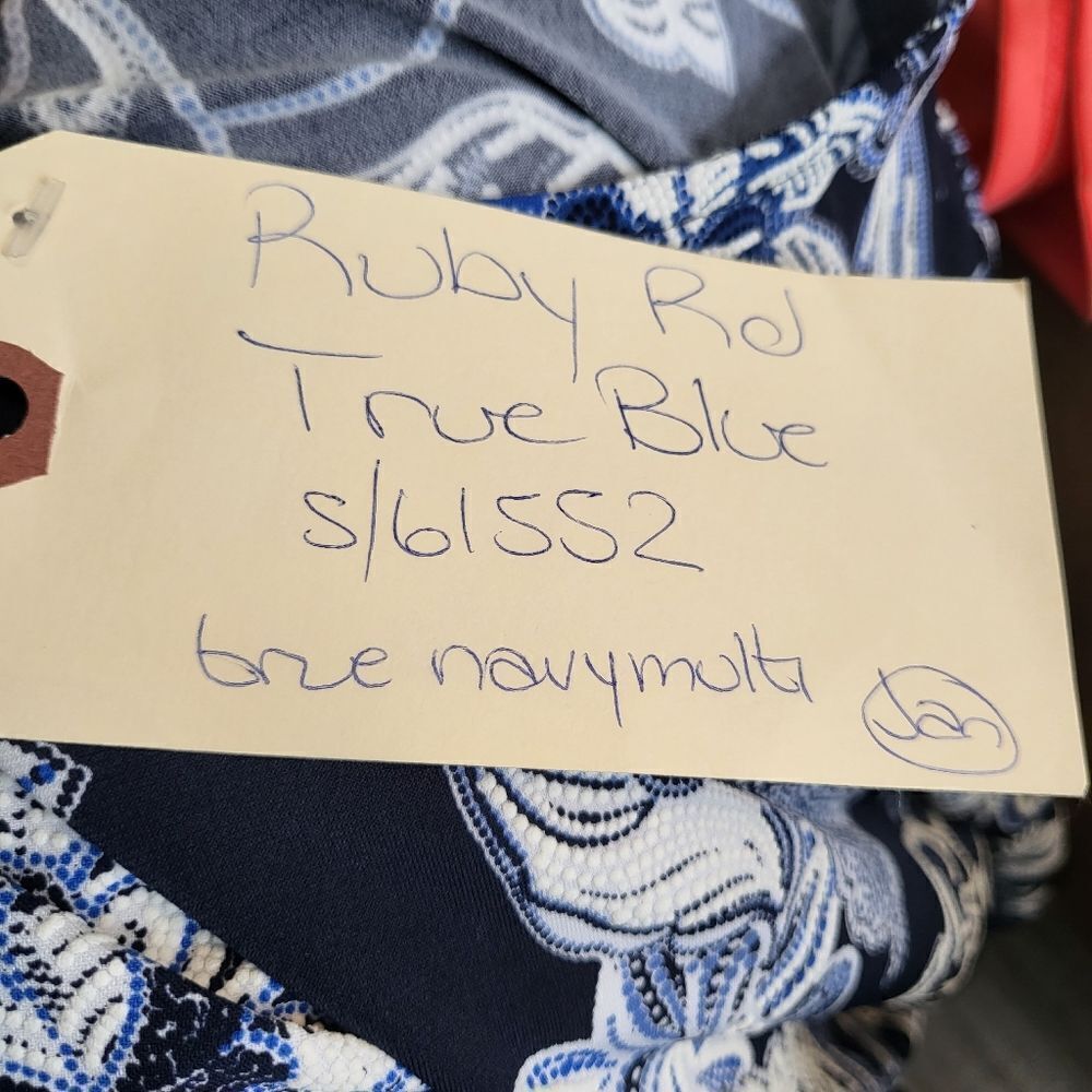 Ruby Rd Blue Blouse XS size - Picture 5 of 5